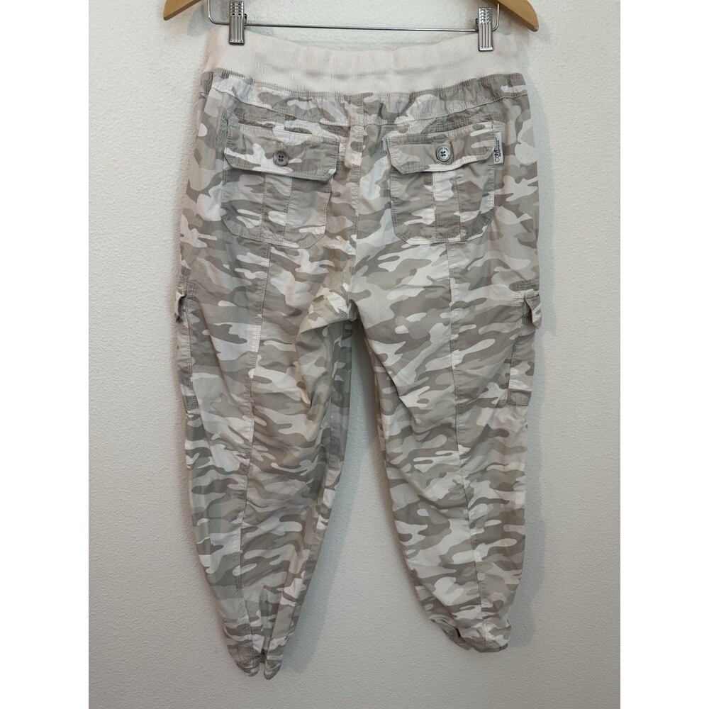Calvin Klein Women’s Camouflage Cargo Joggers Cuffed Ankle M Drawstring Waist - Picture 4 of 9